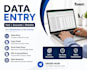 do accurate data entry and excel work
