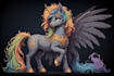 create high quality pony character design for oyu