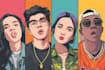 create simple vector cartoon portrait for you