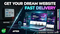 build a professional responsive website for your business