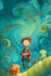 illustrate childrens book with animal characters