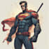 create custom superhero character illustration