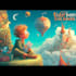 create a beautiful childrens book cover illustration