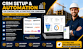 hubspot linkedin claude n8n ai gohighlevel servicetitan buildertrend zapier