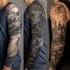 draw a attractive tattoo sleeve art