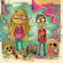 draw cartoon style illustration