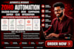 automate zoho salesiq chatbot workflows desk campaigns zapier cliq integration