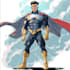made unique superhero comic cartoon characte