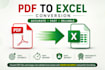 provide professional data entry and excel services