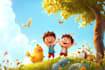 draw children book illustrations