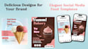 modern restaurant menu design