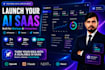 build ai powered saas web app and admin dashboard