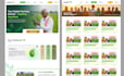 create a responsive front end website design