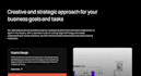 write professional website content
