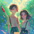 create cute cartoon illustrations, lofi art, anime, nft