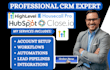 setup honeybook client project template 17hats gohighlevel notion clickup forms