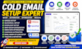gmass quickmail overloop cold email smtp inbox rate setup campaign automation