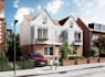 uk house cgi render for tenant improvement, construction shop drawing, dwg model