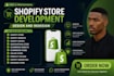 design and redesign modern shopify store, dropshipping store, online store, SEO
