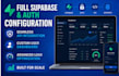 design, develop a full stack ai web and mobile app with supabase, base44 expert