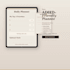 give you adhd friendly digital planner PDF