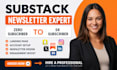 substack setup substack newsletter design podcast setup substack account