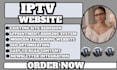 iptv website, streaming website, media website, entertainment website, live TV