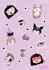 going to make sticker illustrations