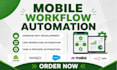 automate android apps workflow appium tasker adb autoinput ocr lead pipelines