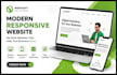build a responsive django website with python