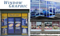 design a shop front, storefront, window graphics or vinyl stickers