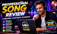 honestly review your song or album on my website