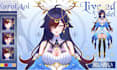 rig anime vtuber live2d model vtuber avatar live2d rigging vtuber model
