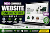 woocommerce store,  woocommerce website, redesign woocommerce, commerce