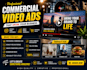 create professional commercial video ads