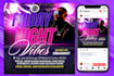 create an elegant club flyer and party event flyer