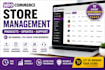 woocommerce store, online store on wordpress, manage website