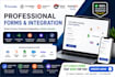 create formsite, gravity forms, ninja forms hubspot forms with integrations