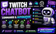 setup twitch chatbot commands and stream automation