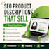 write SEO product descriptions that increase ecommerce sales