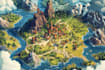 draw a map illustration for your project