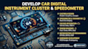 develop car digital instrument cluster and speedometer with can bus integration