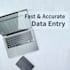 do accurate bookkeeping, data entry