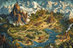 turn your map into fantasy map