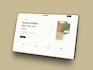design a modern landing page with dark and light mode