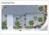 create professional planting plan and plant list