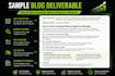 write finance SEO blog posts that rank on google