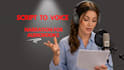 create realistic ai voiceover for any script