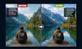 enhance and upscale image to print ready files