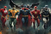 do a superhero comic illustration